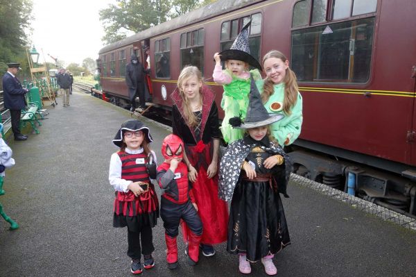 Hats and costumes on display at Midsomer Norton - 29th October 2023